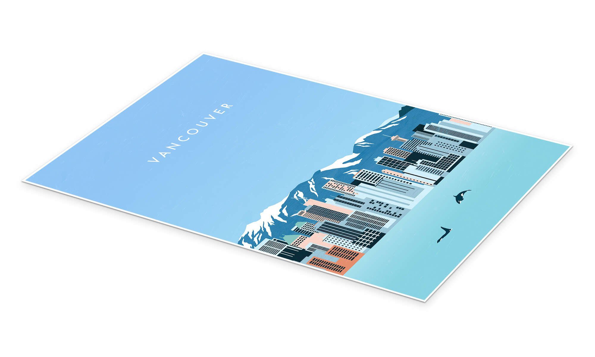 Posterlounge Wandbild Vancouver, Katinka Reinke, erhältlich als Poster, Leinwandbild, Wandsticker oder Acrylglasbild