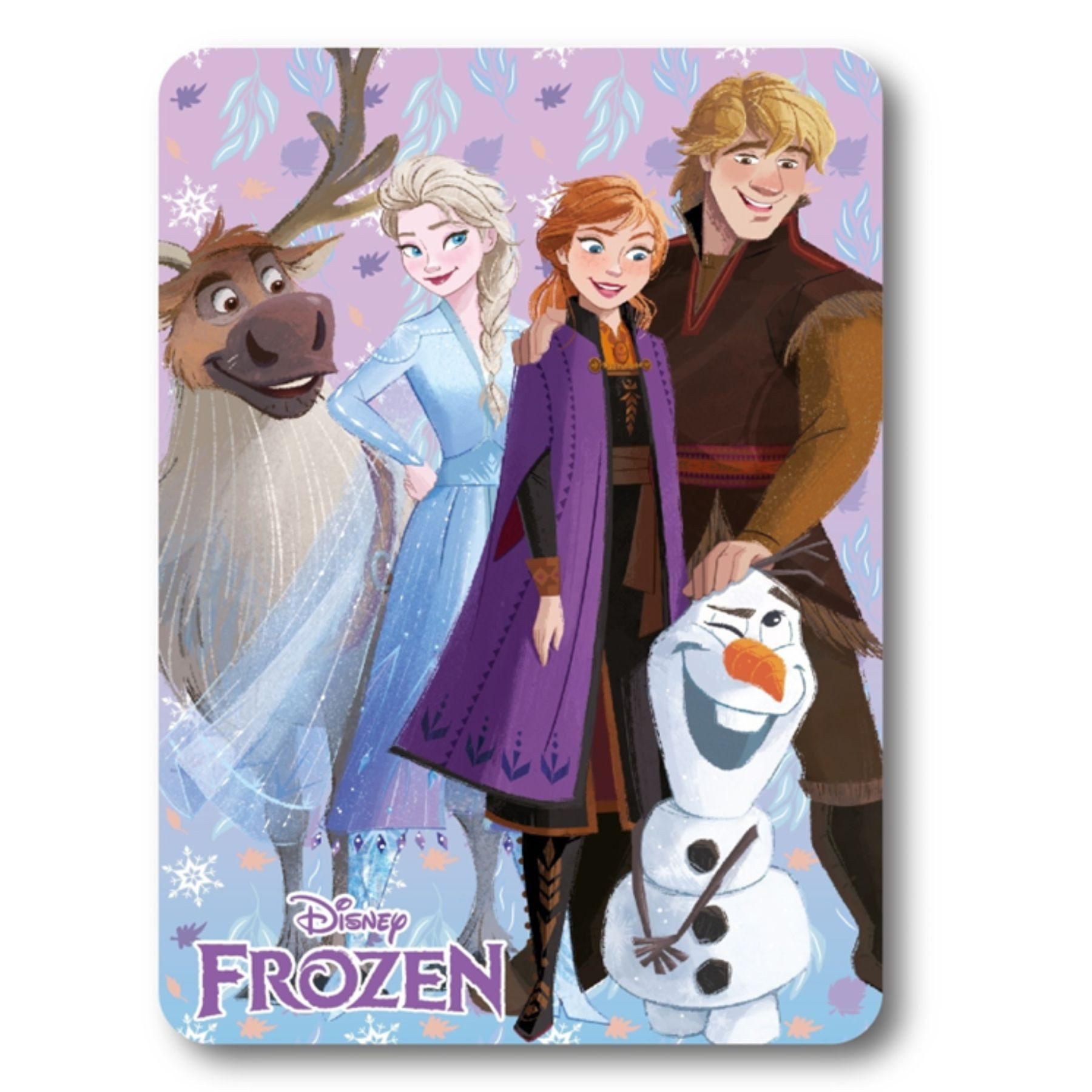 Wohndecke Disney Frozen Elsa Anna Fleecedecke 100x140 Kuscheldecke als Geschenk, Textiel Trade B.V.