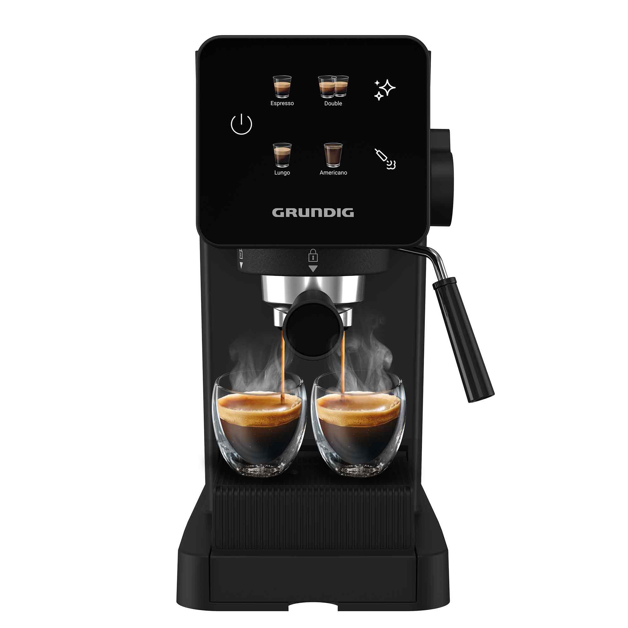 Grundig Siebträger-/Filterkaffeemaschine KSM 3630 L, Memory Funktion