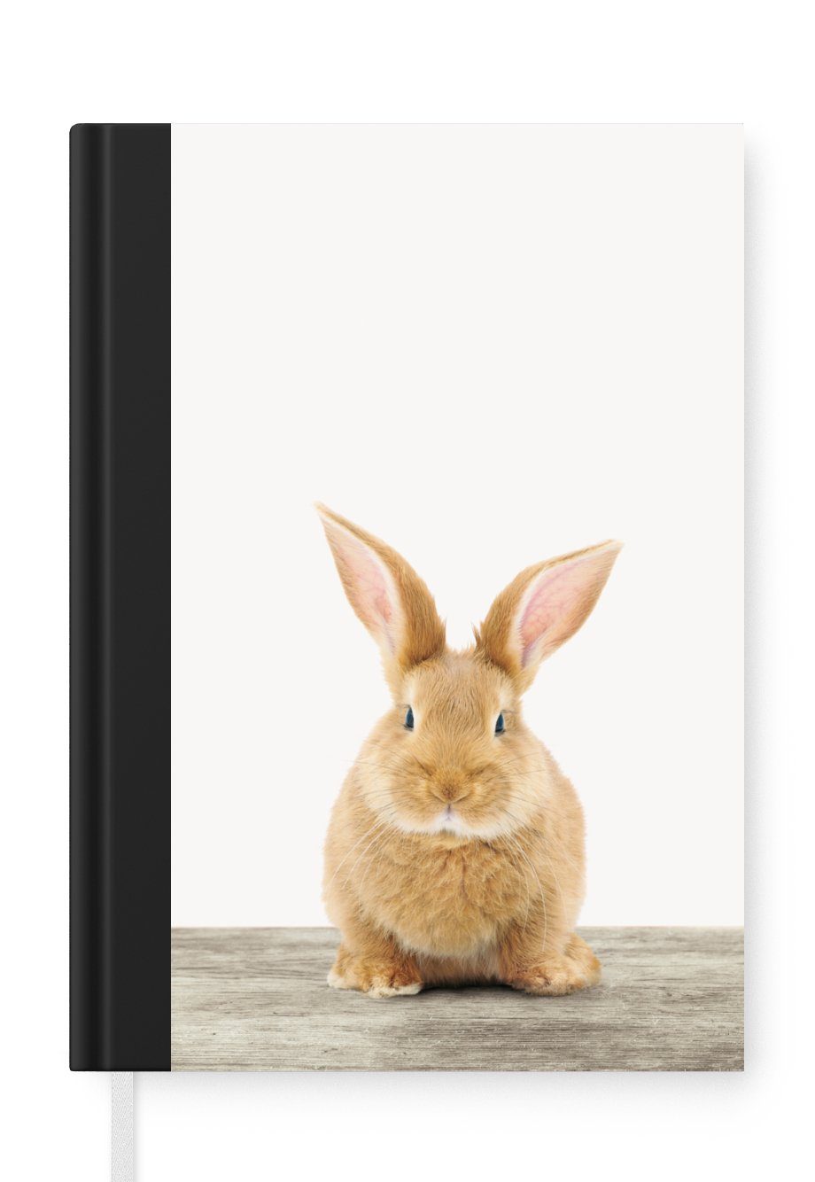 MuchoWow Notizbuch Kaninchen - Babykaninchen - Tiere - Kinder - Mädchen - Jungen, Journal, Merkzettel, Tagebuch, Notizheft, A5, 98 Seiten, Haushaltsbuch