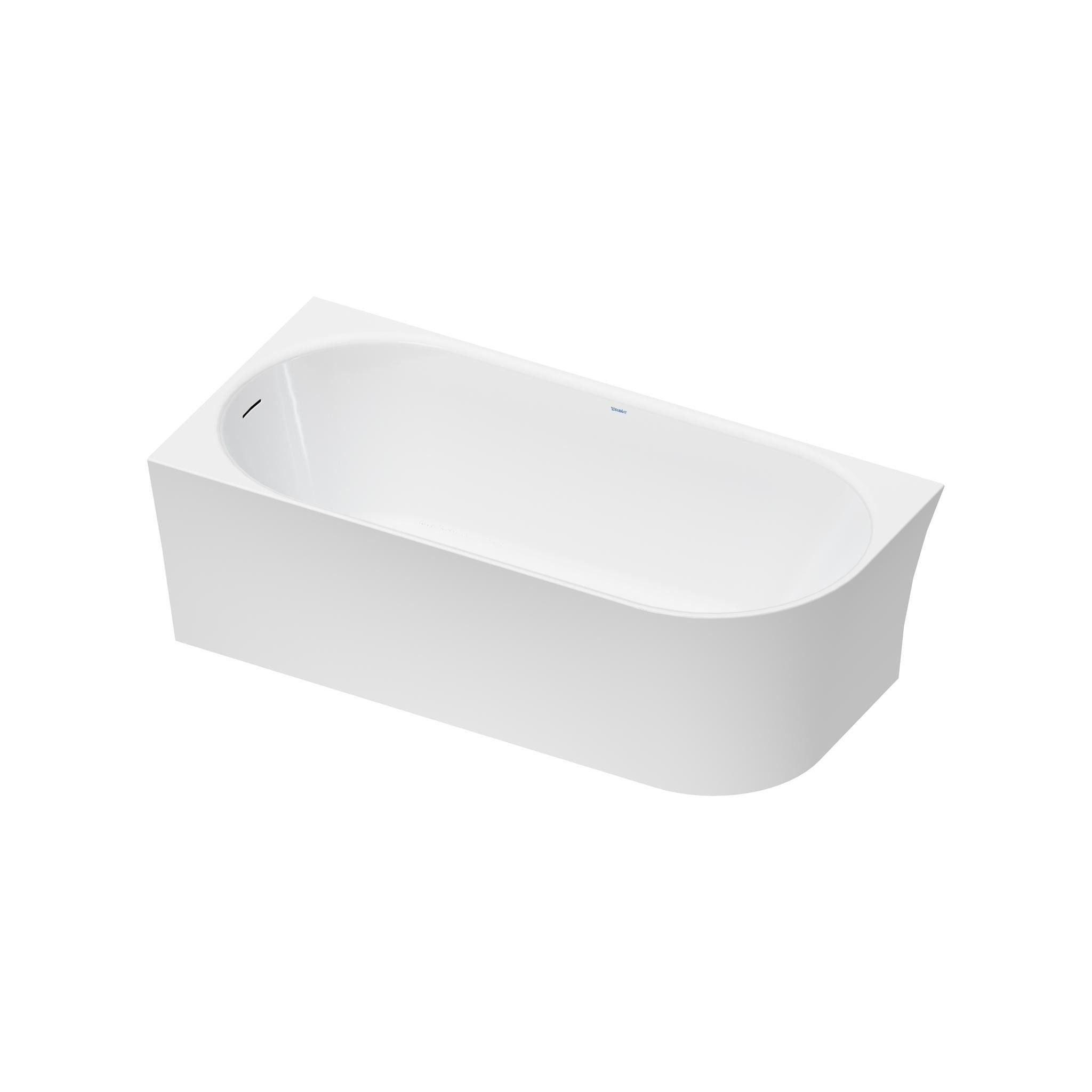 Badewanne DuraSenja Oval Badewanne 1500x750 mm Wanne Eckversion Links