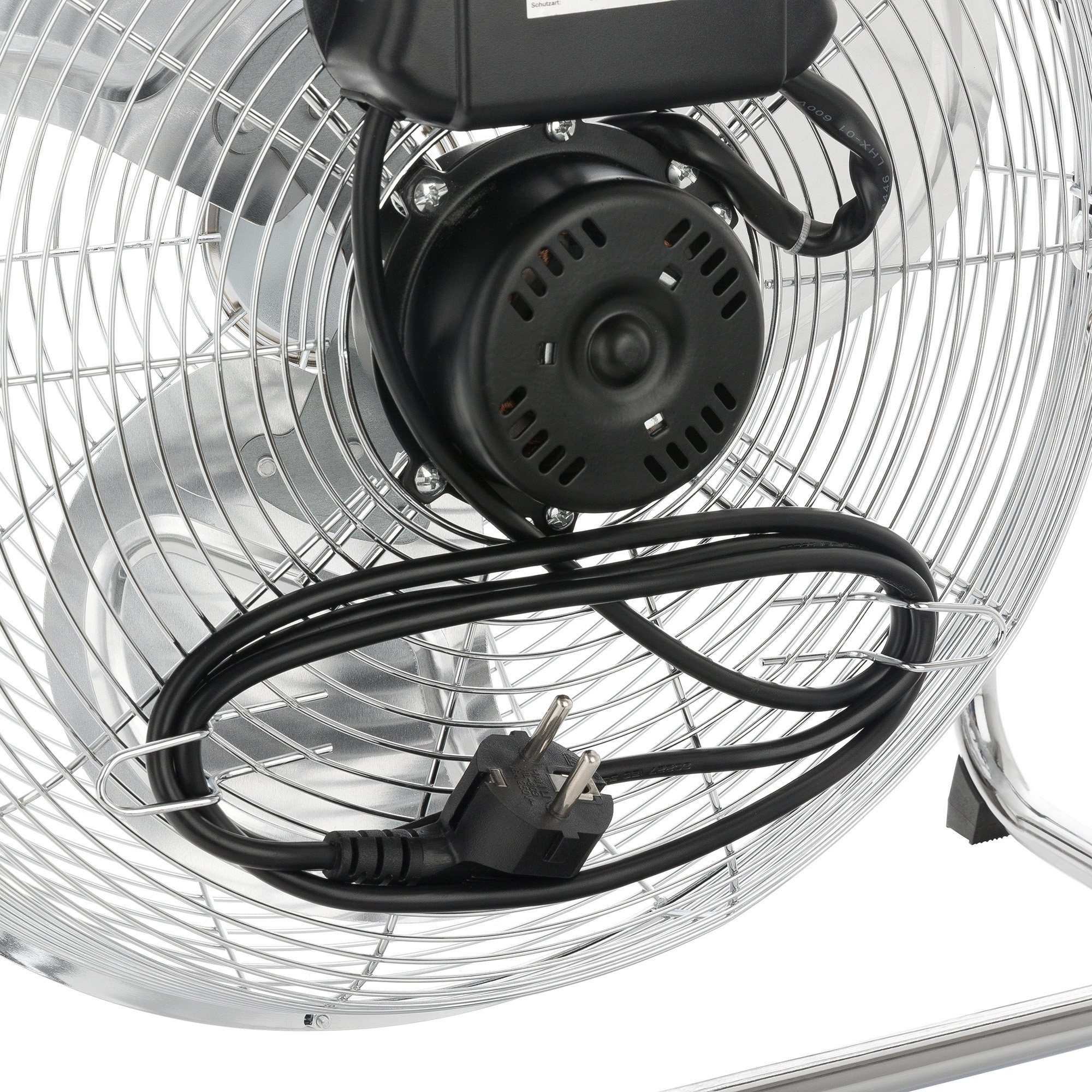 Ventilator, 70 Stil, Retro Bodenventilator W cm, 36 Arebos Windmaschine