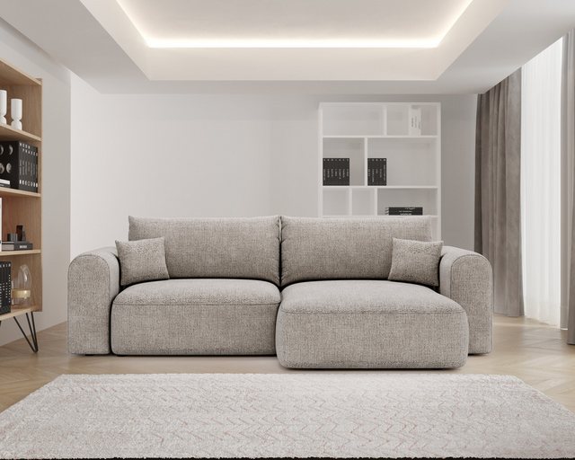 Kaiser Möbel Ecksofa Ecksofa mit Schlaffunktion und bettkasten, NOVO Links/ günstig online kaufen