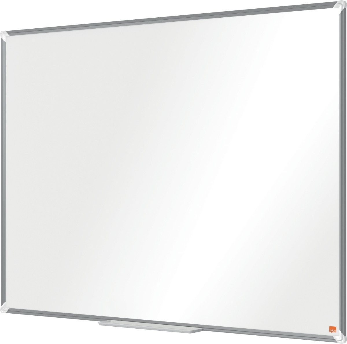 NOBO Magnettafel Whiteboard Premium Plus Stahl magnetisch 1200x900mm weiß
