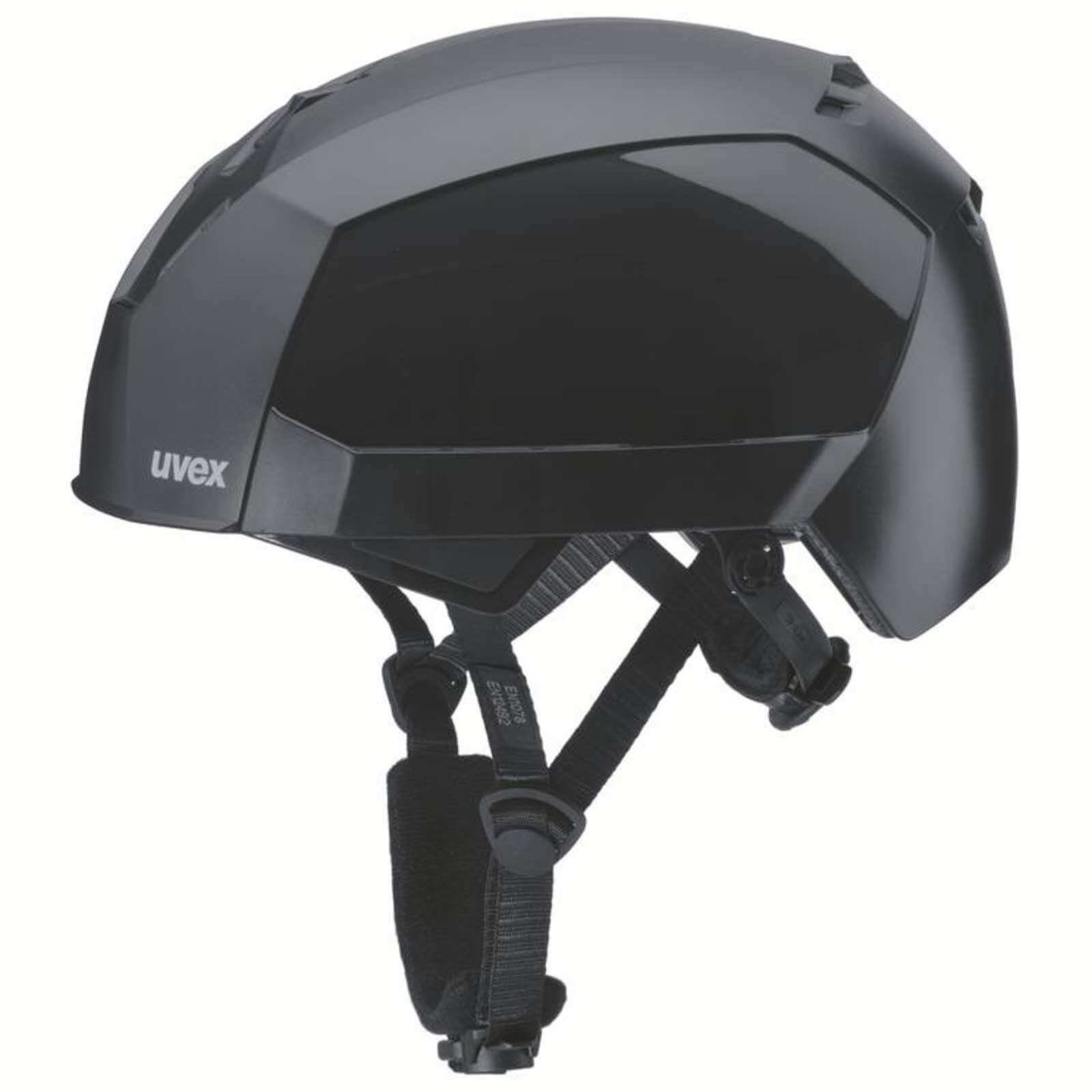 Uvex Schutzhelm Schutzhelm perfexxion 9720940 schwarz, Bau- & Bergsteigerhelm Gr. L