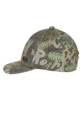 Sterntaler® Beanie Basecap Dinosaurier (1-St., Cap für Kinder mit Größenregulierung ideal für den Sommer) Hut Sonnenschutz Baumwolle in Grün mit Dino-Muster