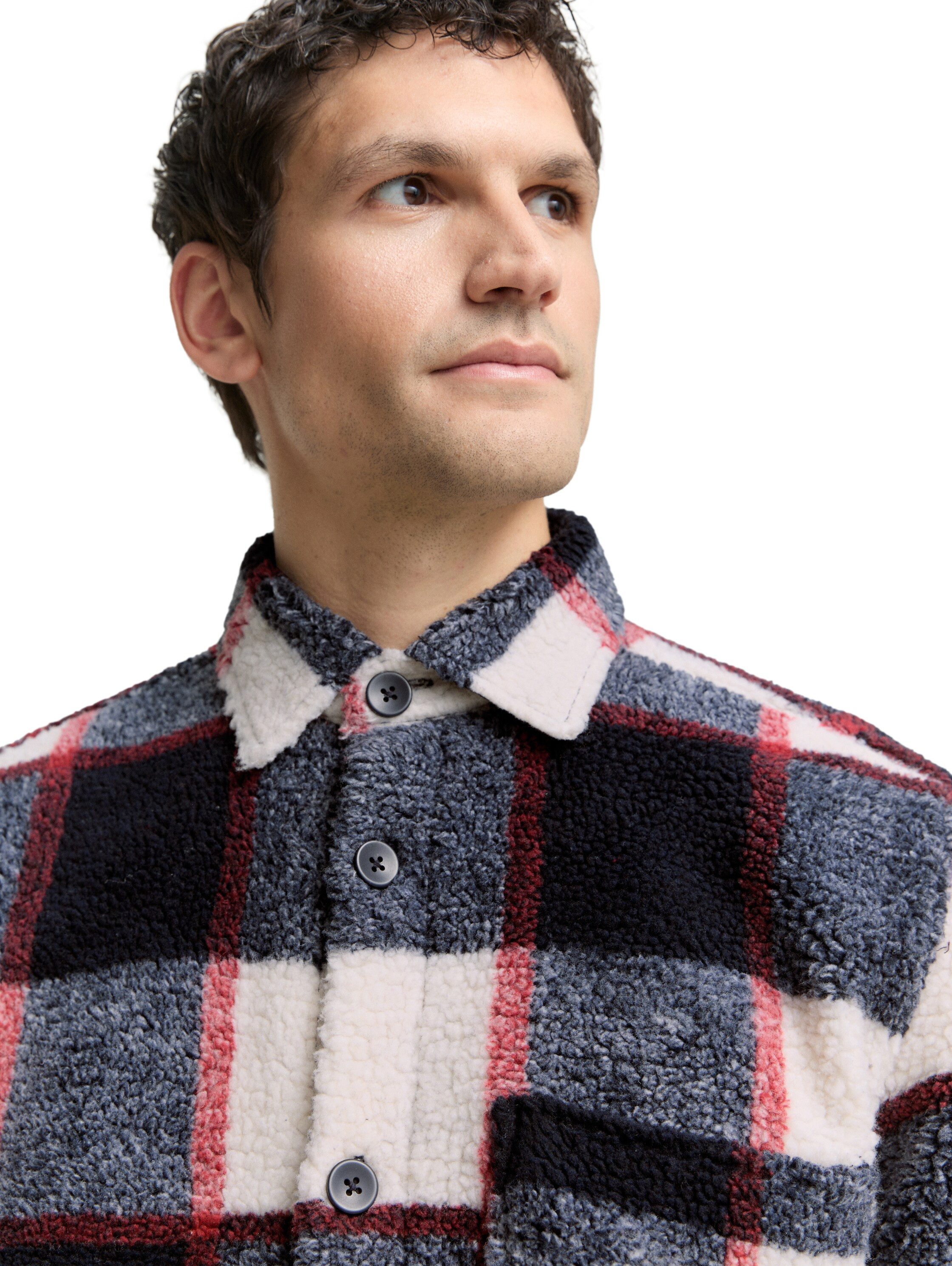 TOM TAILOR Langarmhemd mit Brust Tasche