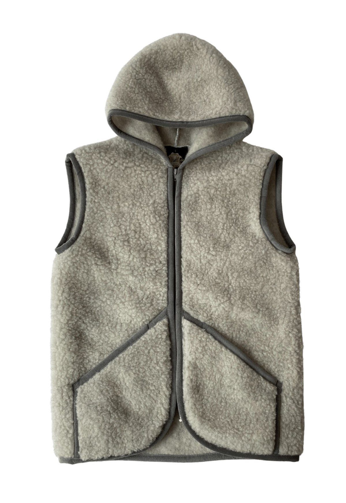 Hollert Longweste Wollweste Tafara Unisex Merinowolle warm & kuschelig
