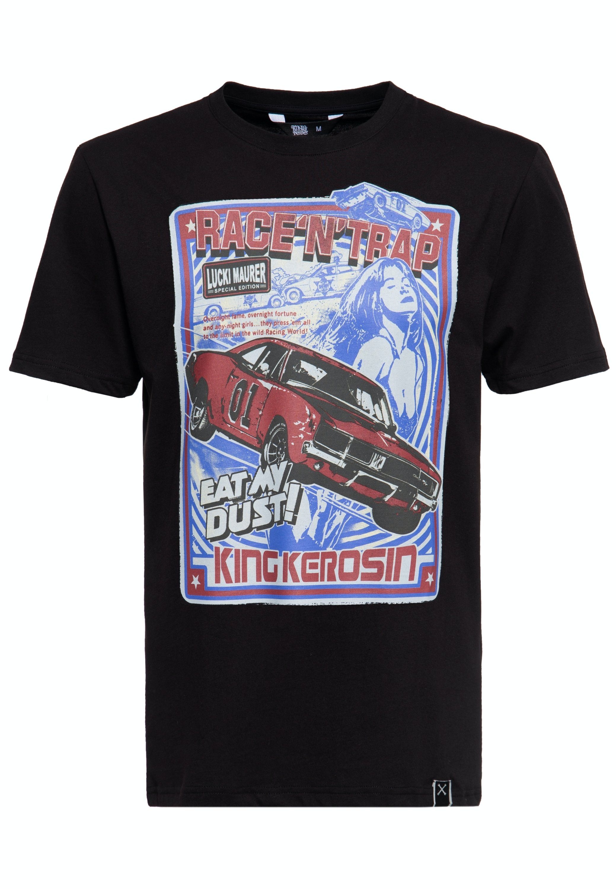 KingKerosin T-Shirt Race Lucki Maurer Special N Trap Edition