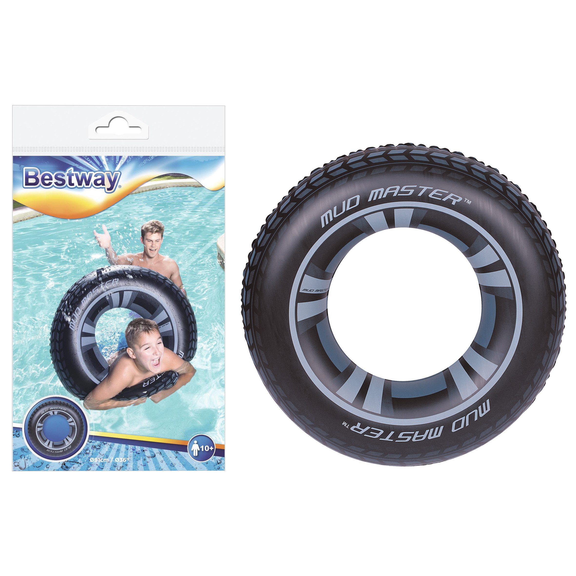 BESTWAY Schwimmring Bestway Schwimmring Mud Master Ø91cm
