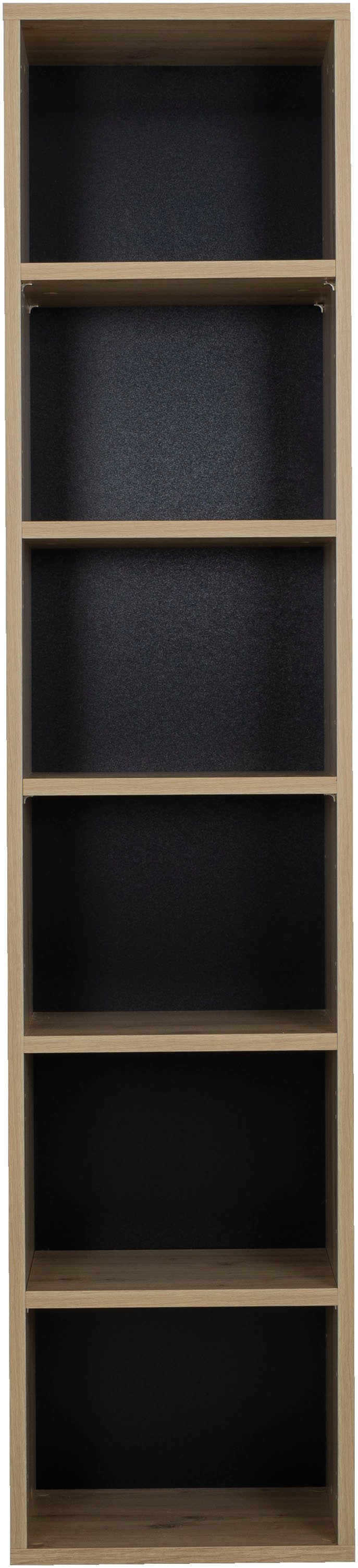 Gami Bücherregal CRAFT, Bücherregal mit 3 Regalböden und 2 Ablageflächen