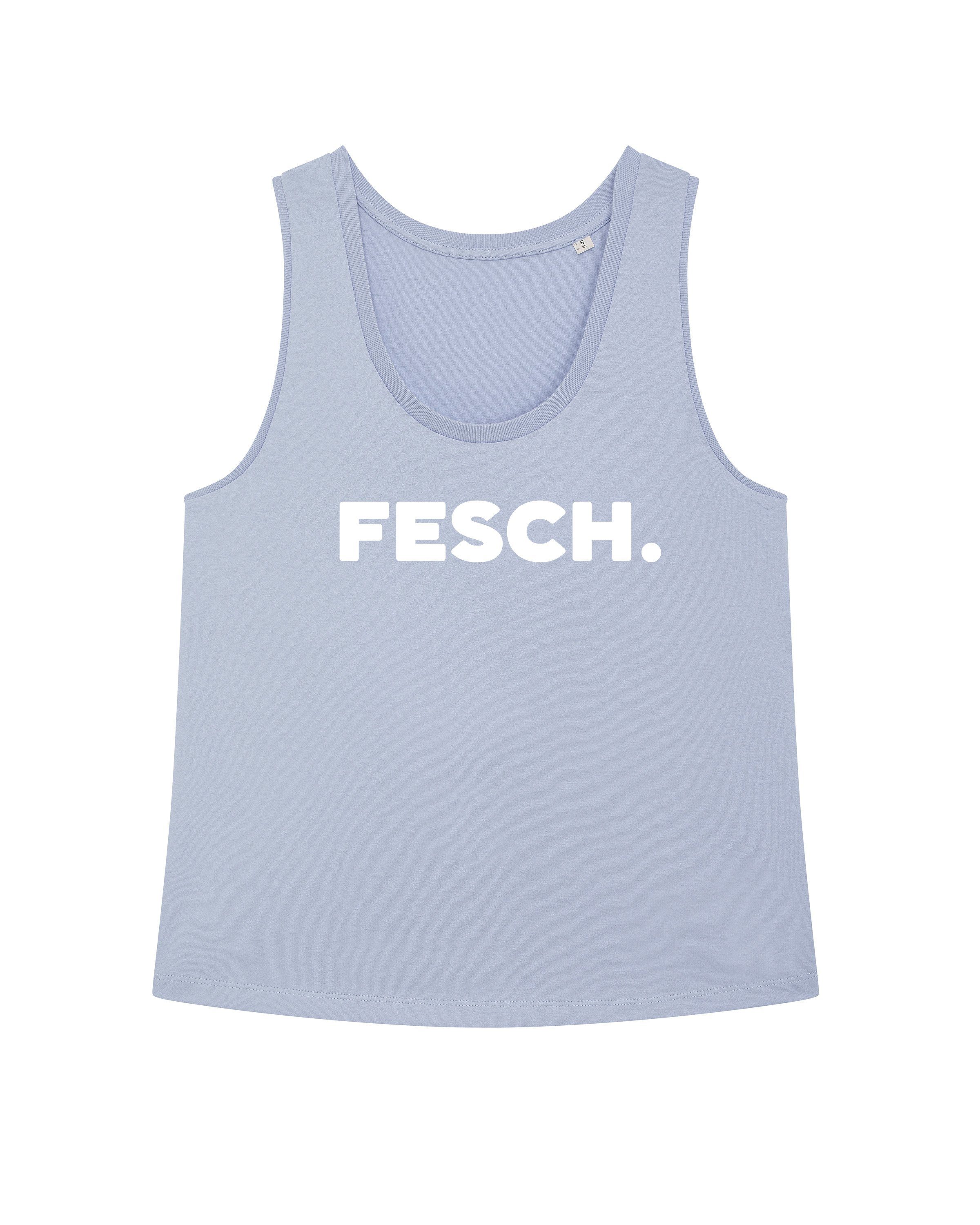 wat? Blue Fesch (1-tlg) Serene Apparel Print-Shirt