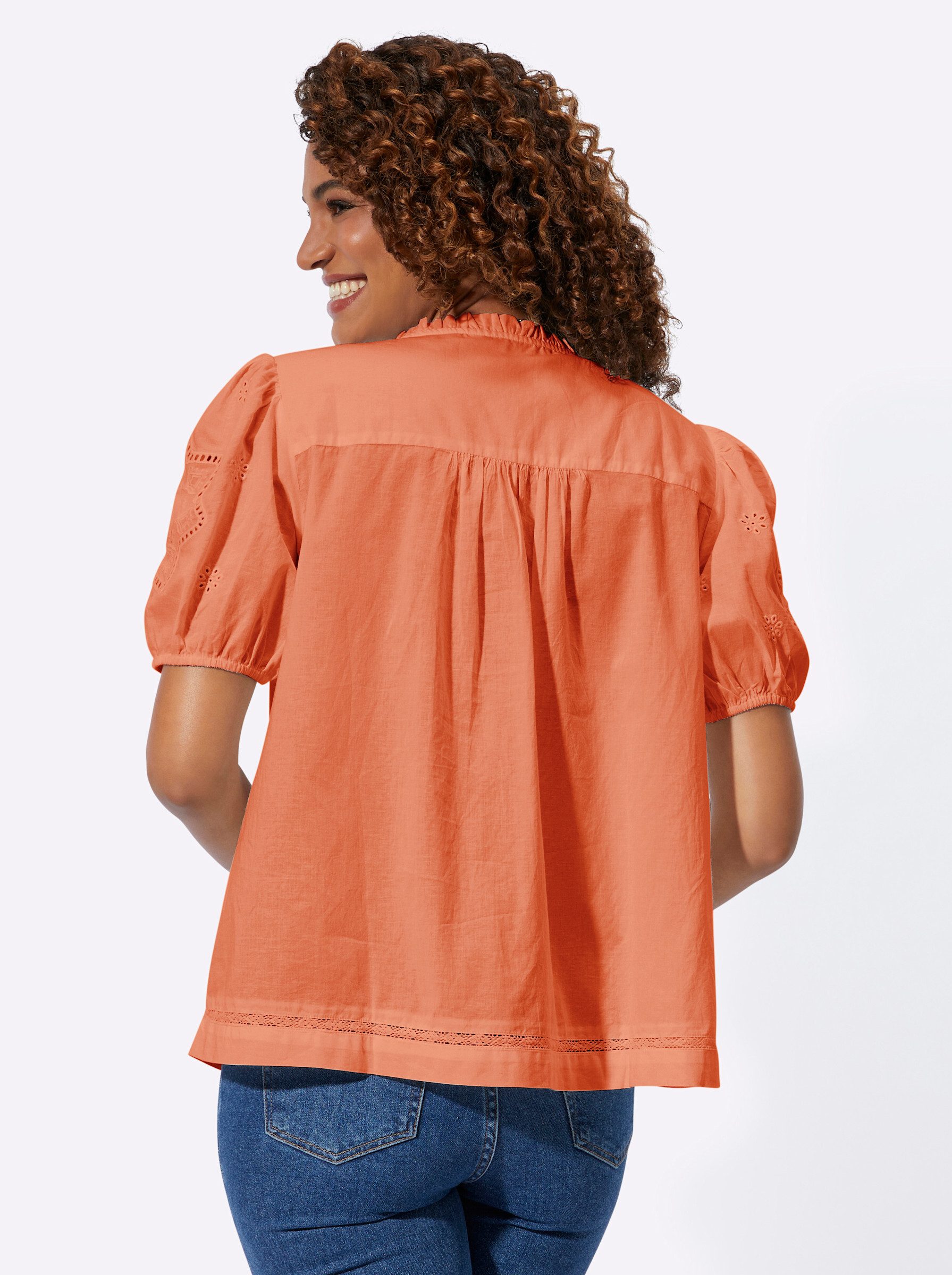 Witt Klassische Bluse Tunikabluse Kurzarm günstig online kaufen