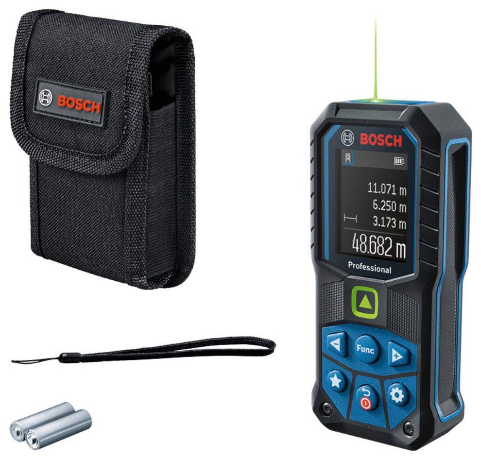 Bosch Professional leicht 50-25 für Entfernungsmesser GLM anpassbar Baustellenbedingungen, G, raue