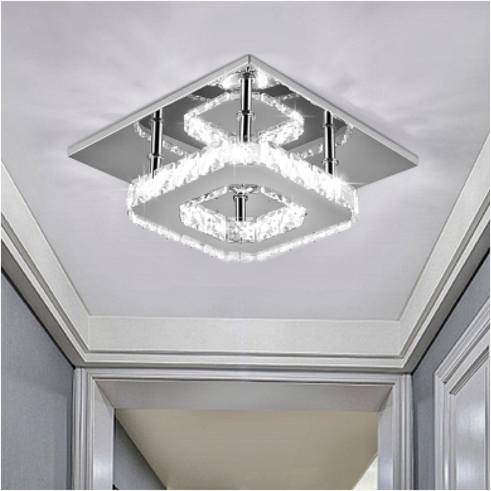 OULENBIYAR Deckenleuchte Kristall LED Deckenlampen, 12W günstig online kaufen