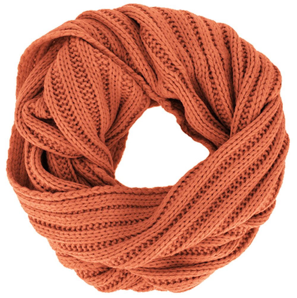 Fiebig Mütze & Schal Loop Strickschal Schal (594040) (ca.27x67cm) (kein Set, 1-tlg., kein Set)