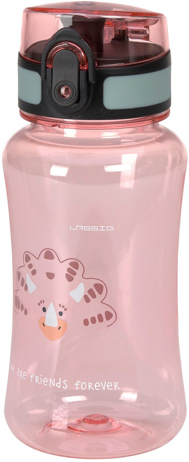 LÄSSIG Lunchbox About Friends, Dino rose, Polyprophylen (PP), Tritan, (Set, 2-tlg), mit Trinkflasche