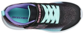 Skechers Kids DYNA-LITE-SHIMMER STREAKS Sneaker mit Glitzerdetails, Freizeitschuh, Halbschuh, Schnürschuh