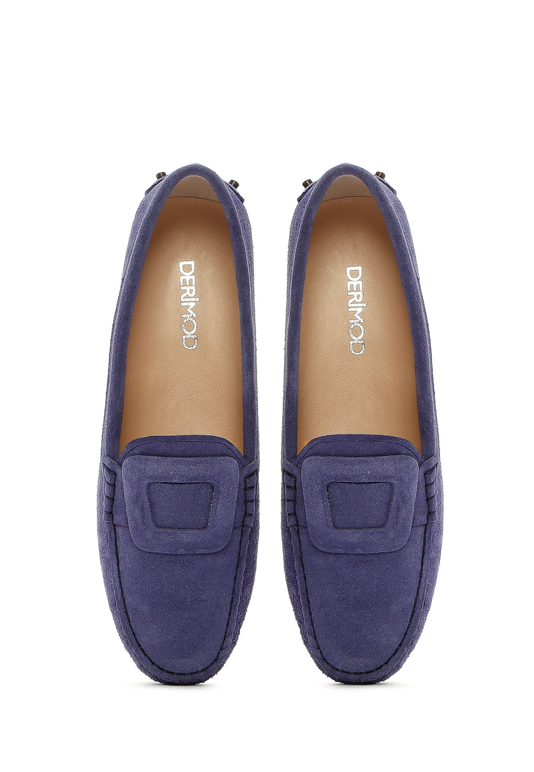 Derimod Leder Loafer Loafer Lederfutter, TPU Sohle, Absatz 1,5 cm