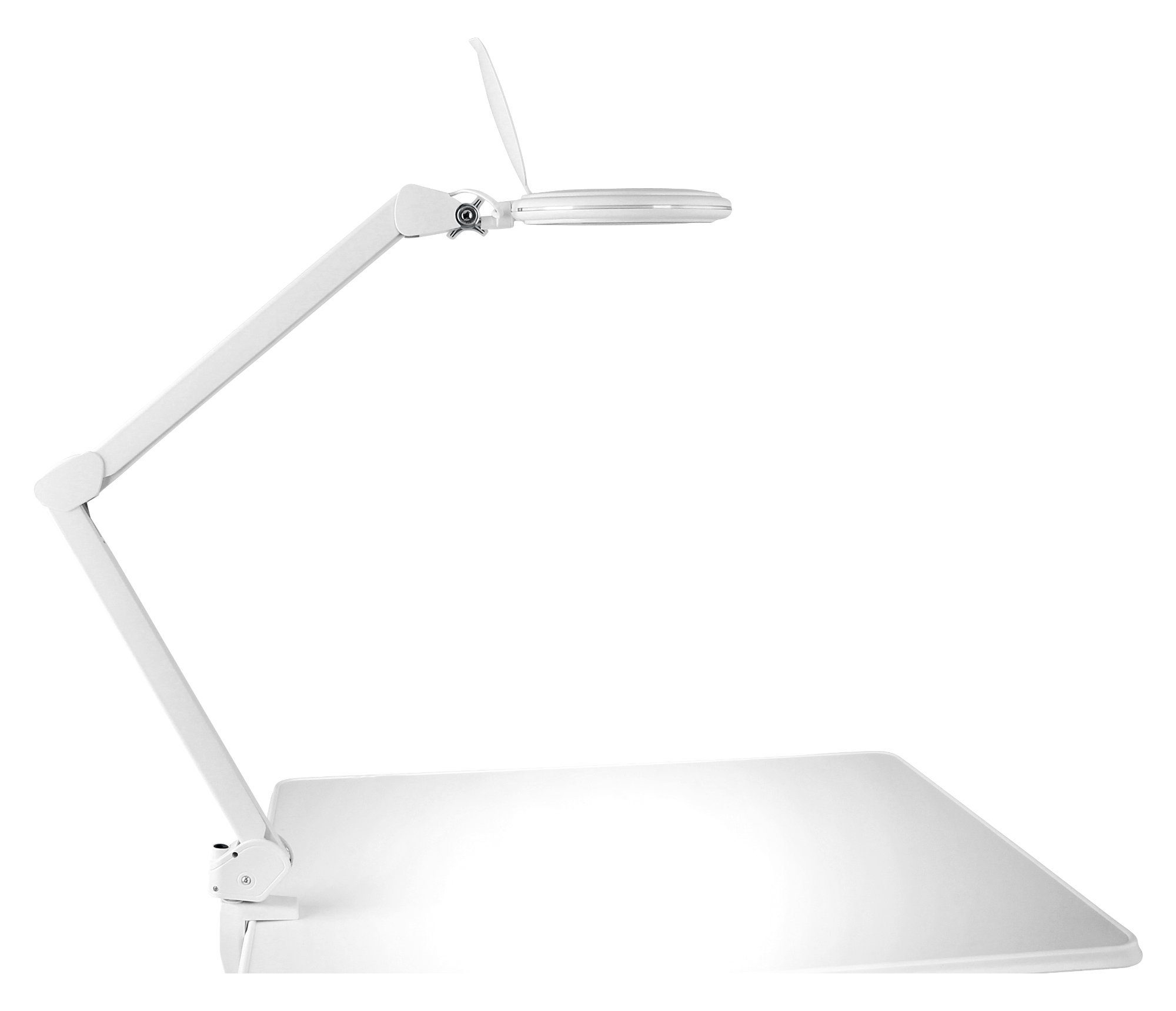 Showlite Lupenlampe LL-6095D-Pro LED Lupenleuchte, LED fest integriert, flexibel verstellbar, Helligkeit und Farbtemperatur wählbar – Bild 5 von 5