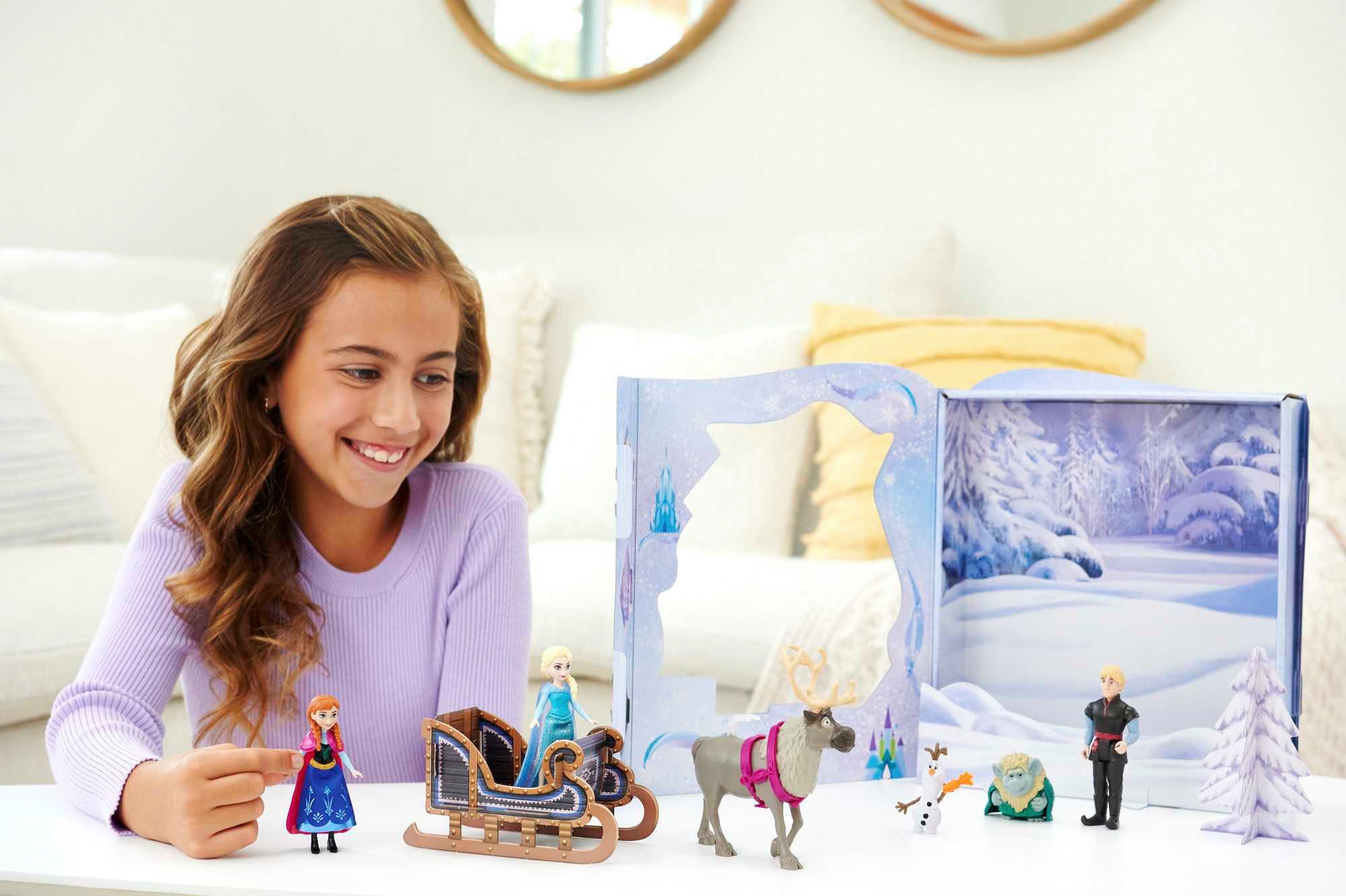 Mattel® Anziehpuppe Disney Die Eiskönigin, Geschichten-Set günstig online kaufen