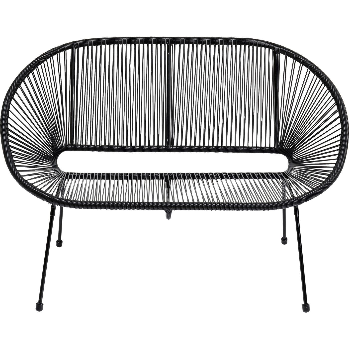 Kare Design Gartenlounge-Bank Acapulco Mono, 2-Sitzer
