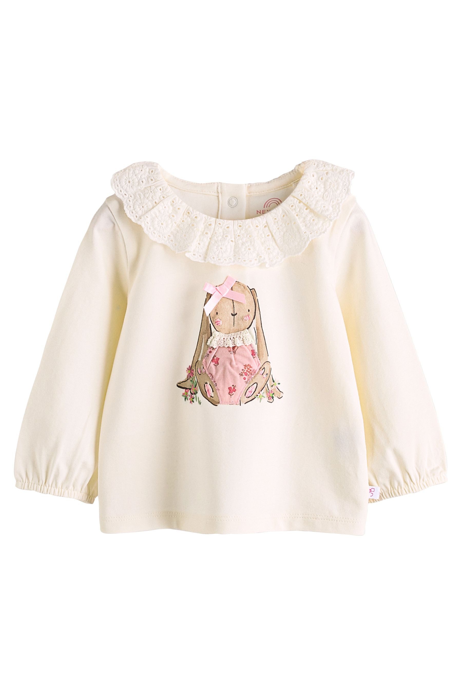 Next Langarmshirt & Leggings Baby Langarmoberteil und Leggings im Set (2-tlg) – Bild 4 von 5