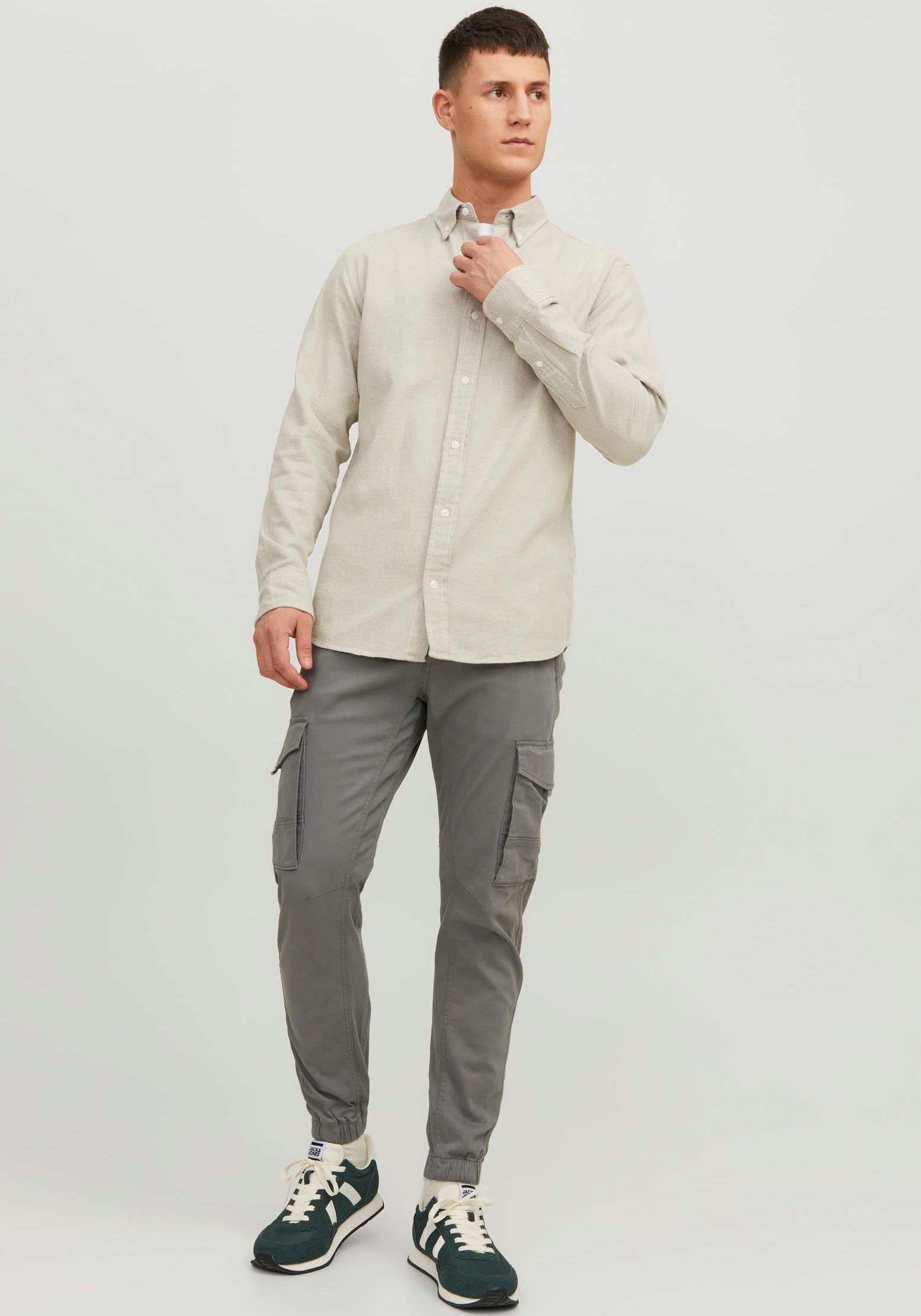 Jack & Jones Cargohose PAUL FLAKE Baumwollmischung, regular fit – Bild 4 von 5