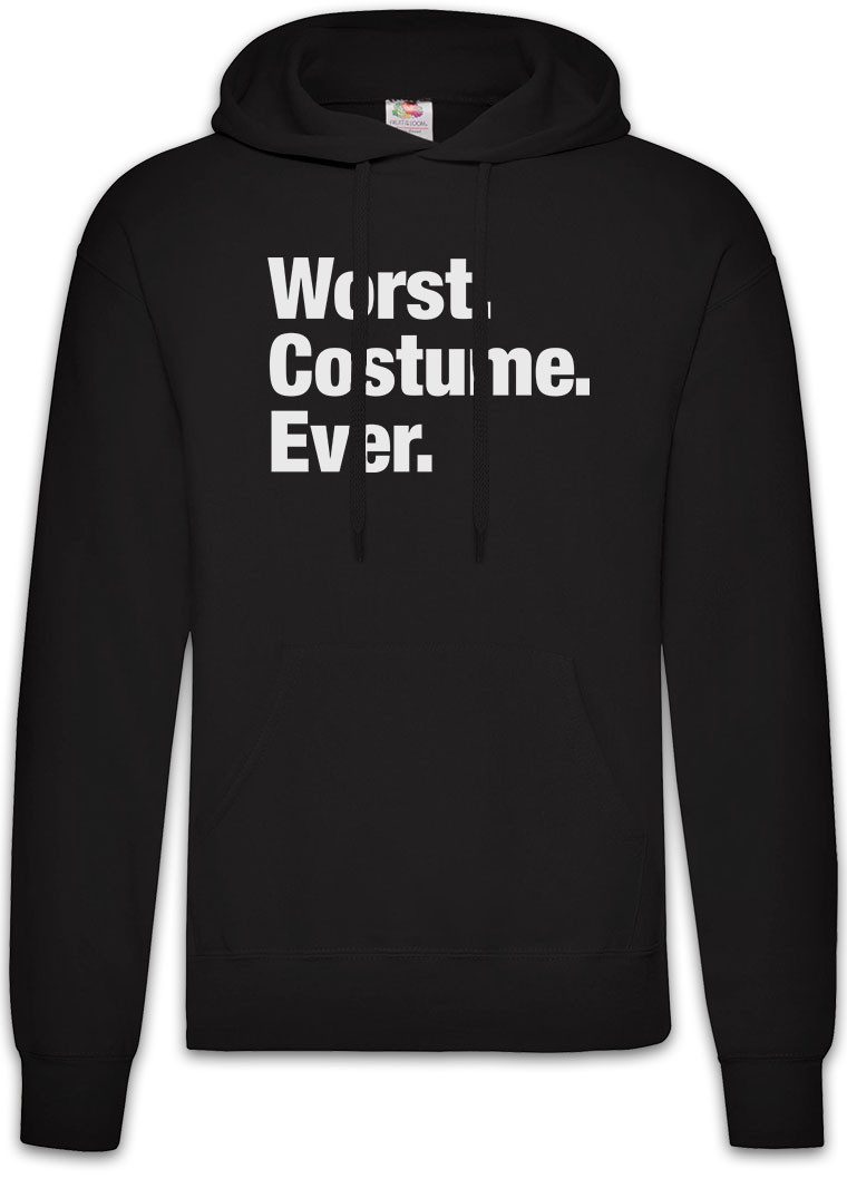 Hoodie Worst Costume Ever Herren Hoodie Halloween Karneval Kostüm Verkleidung