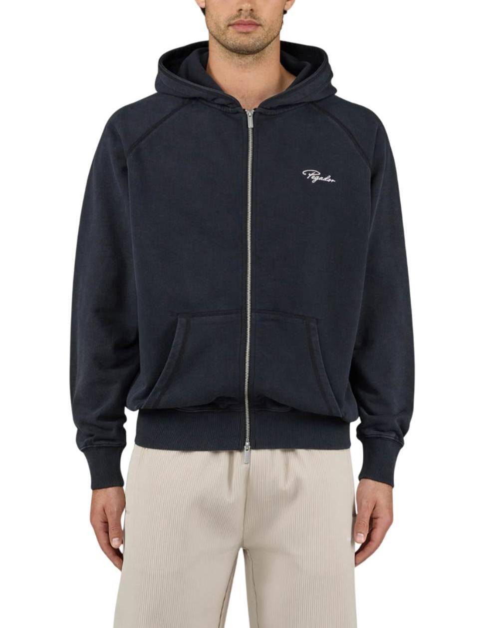 PEGADOR Kapuzensweatjacke Sweatjacke Pegador Signar Terry Raglan