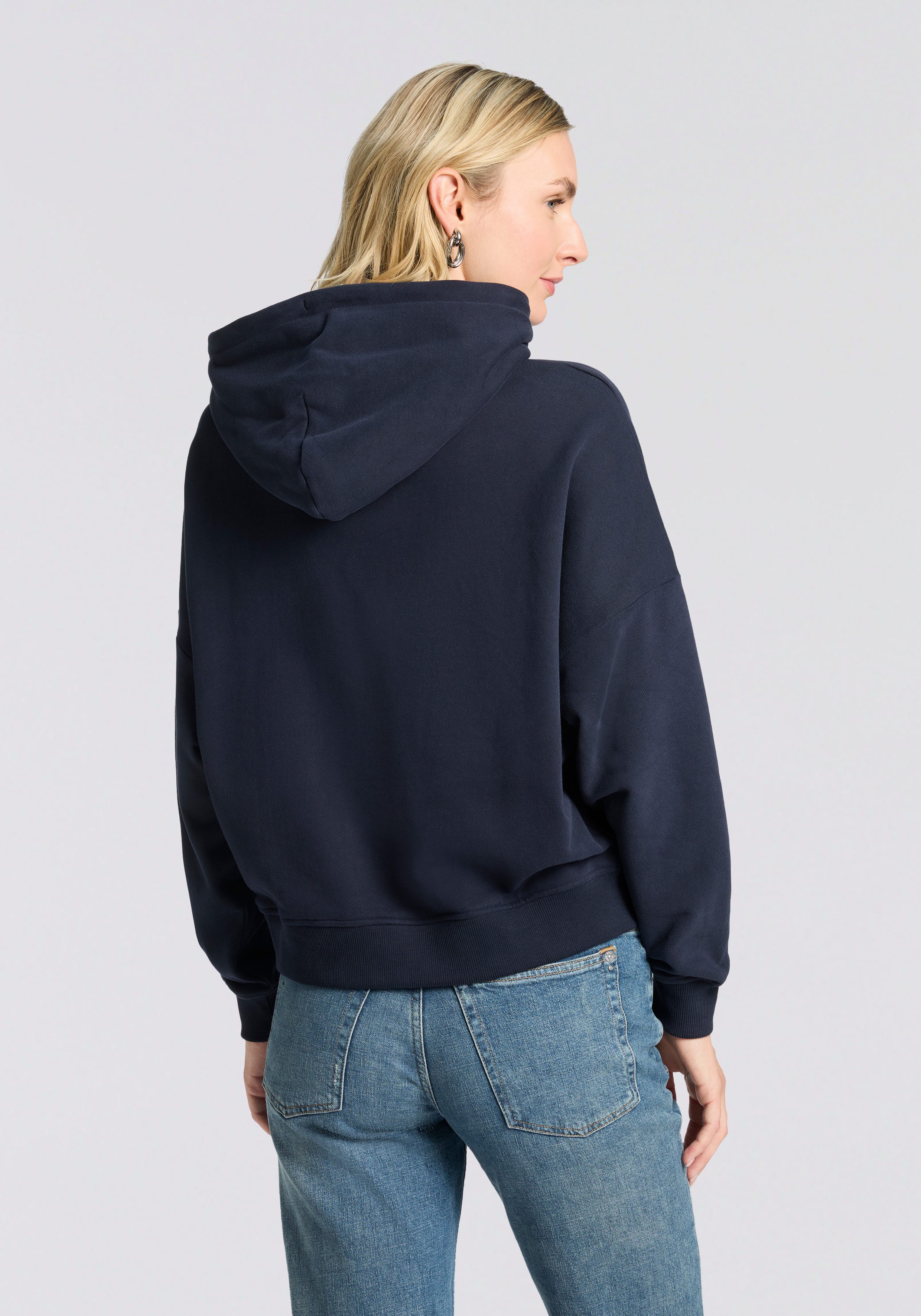 BOSS ORANGE Hoodie Ehoody Premium Damenmode mit gesticktem Logo günstig online kaufen