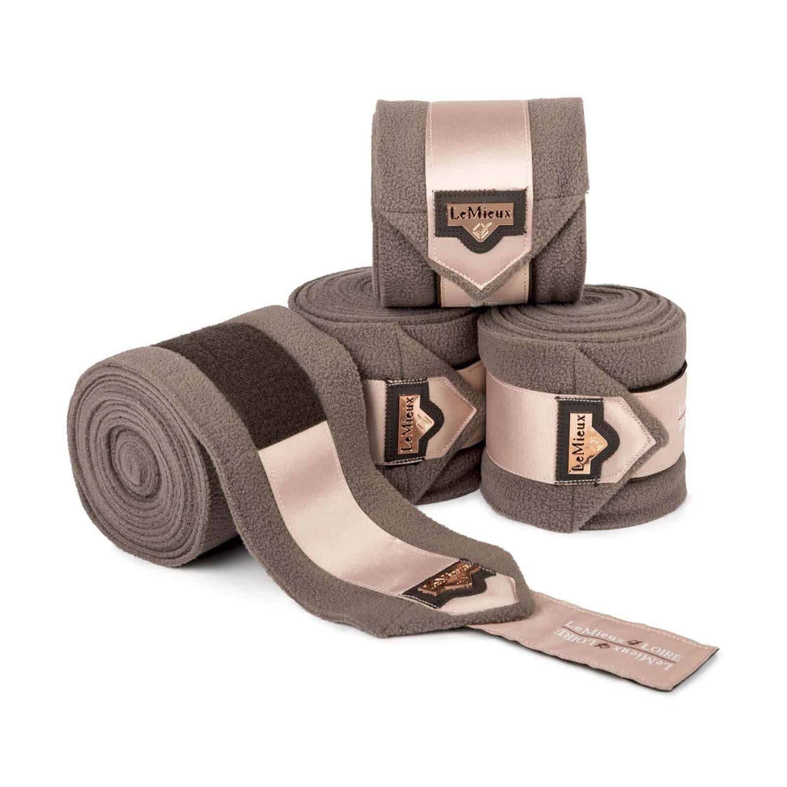 LeMieux Pferdebandage Fleecebandagen Loire Polo in Truffle