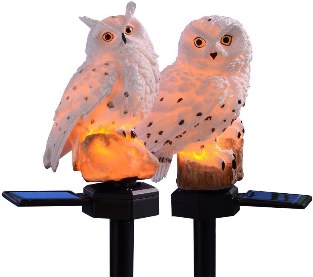 Luna24 simply great ideas... LED Solarleuchte Solar Schneeeule Schnee Eule günstig online kaufen