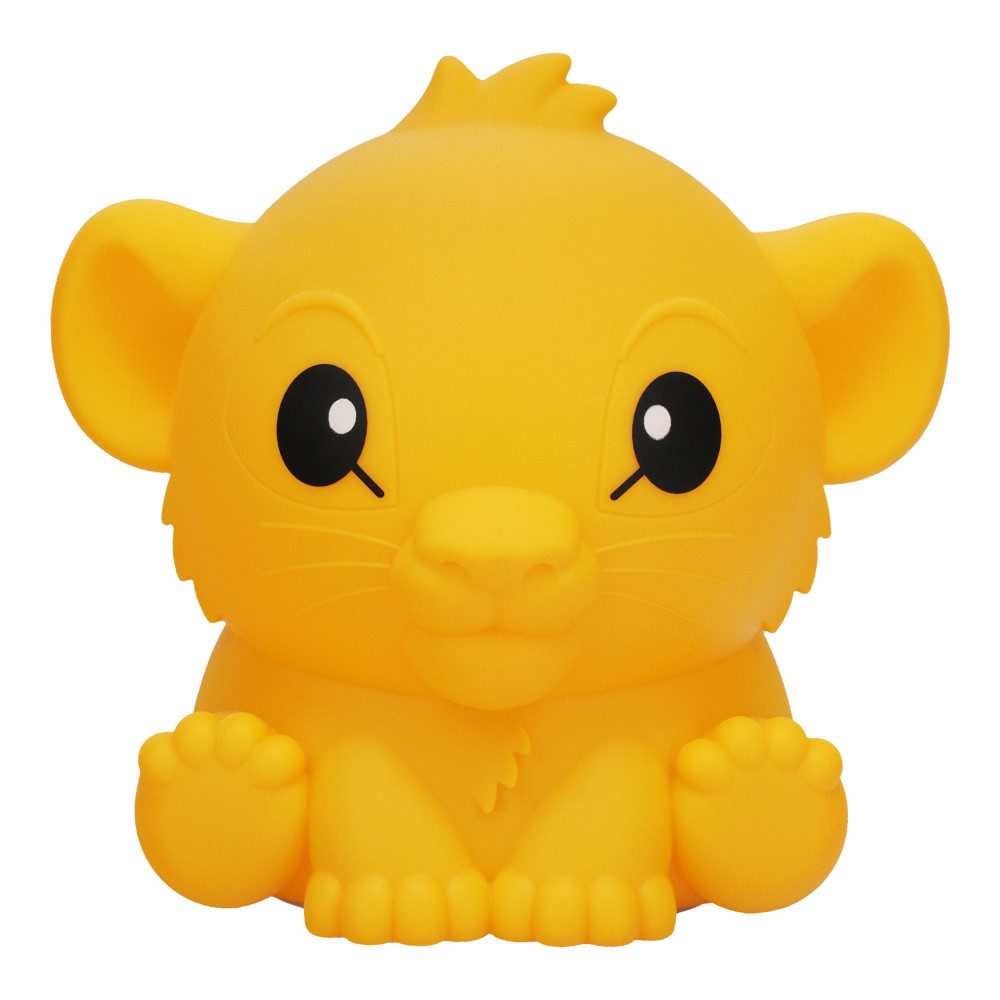Paladone LED Dekolicht Disney Squishy Glo Silikon-Leuchte König der Löwen Simba 15 cm