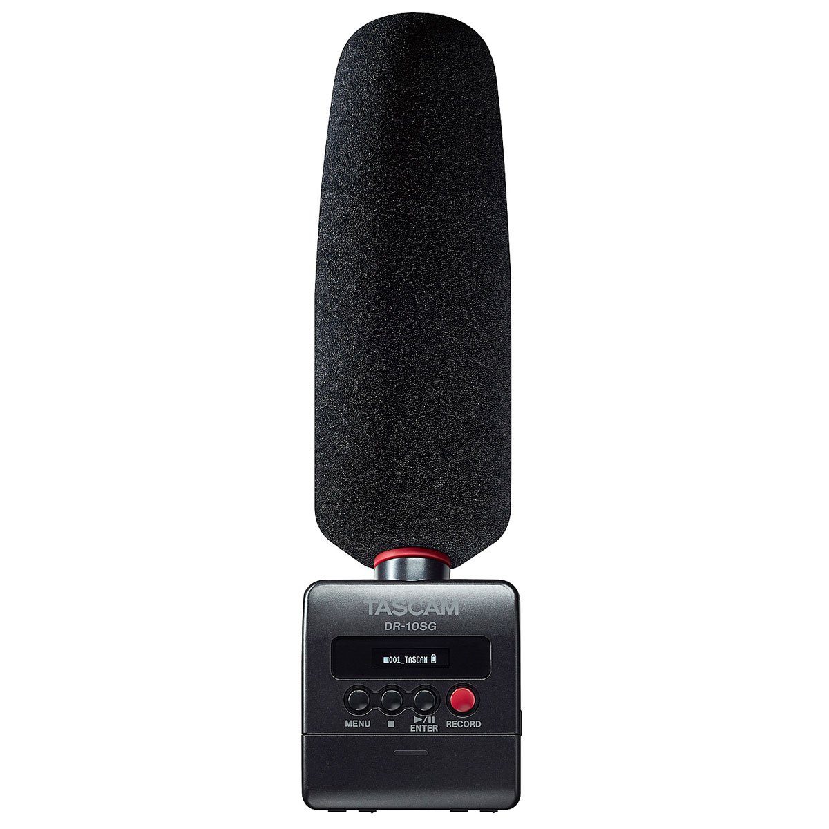 Tascam Mikrofon DR-10SG Audiorecorder mit Richtmikrofon, Hochqualitative Aufnahmen
