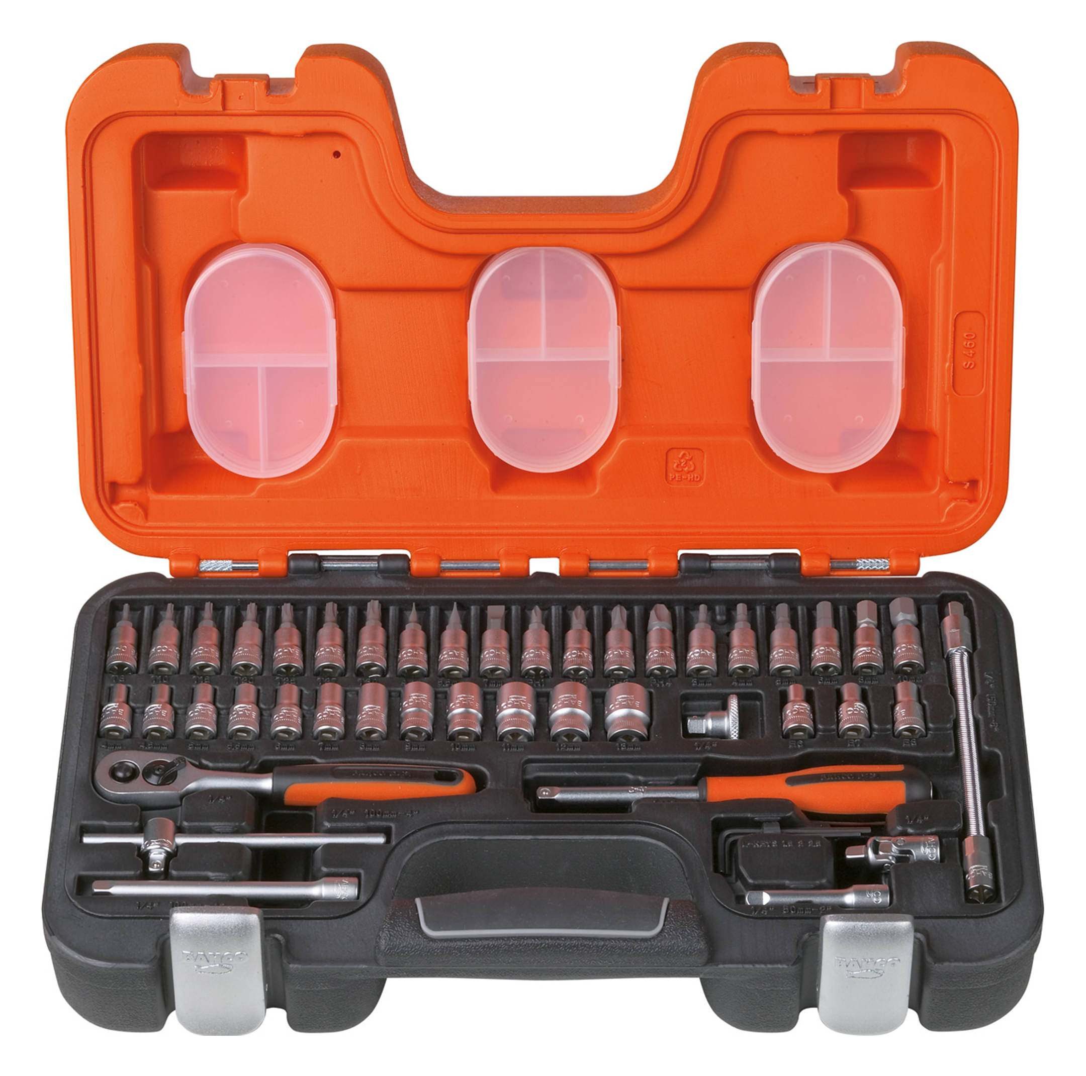 BAHCO Торцевой ключ (46 St), Satz 1/4" 46tlg