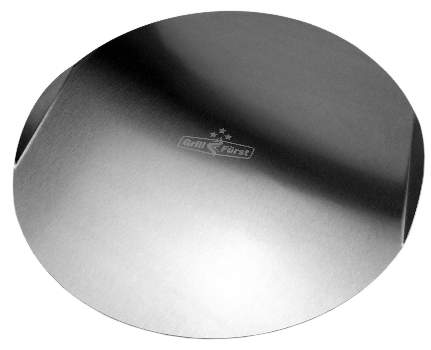 Grillfürst Aromaplanke Grillfürst Pizzablech Edelstahl 31 cm