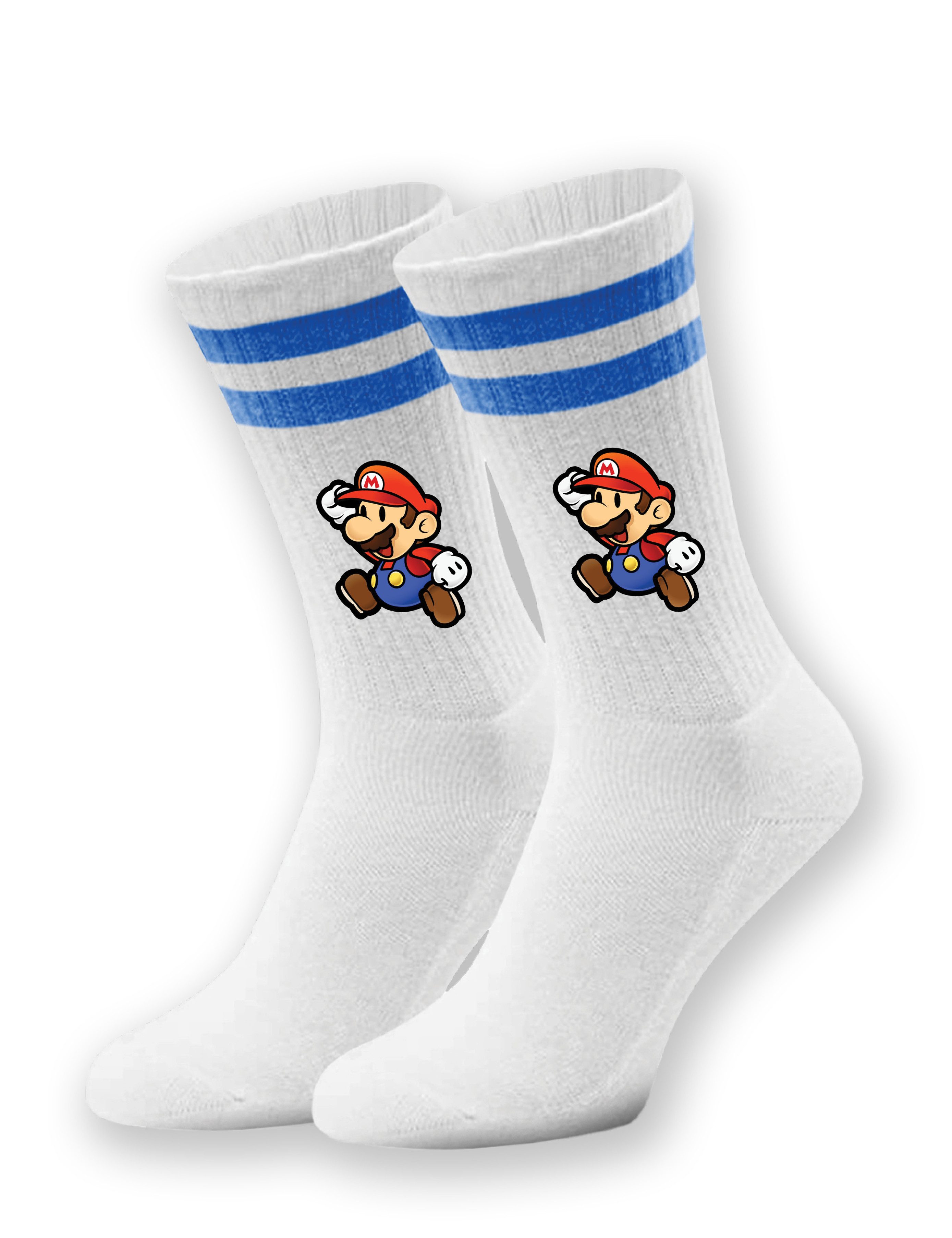 Tennissocken Mario Unisex Socken Geschenk