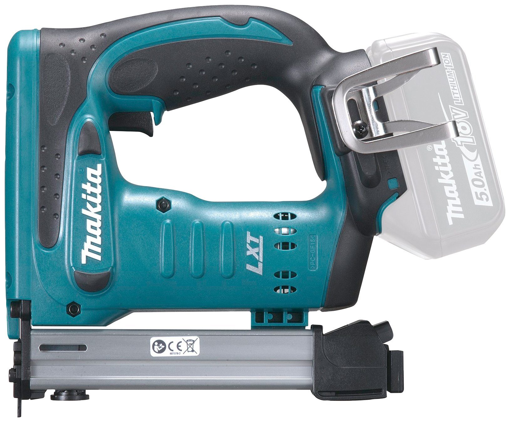 Makita Akku-Tacker DST221Z, 18 V, ohne Akku und Ladegerät