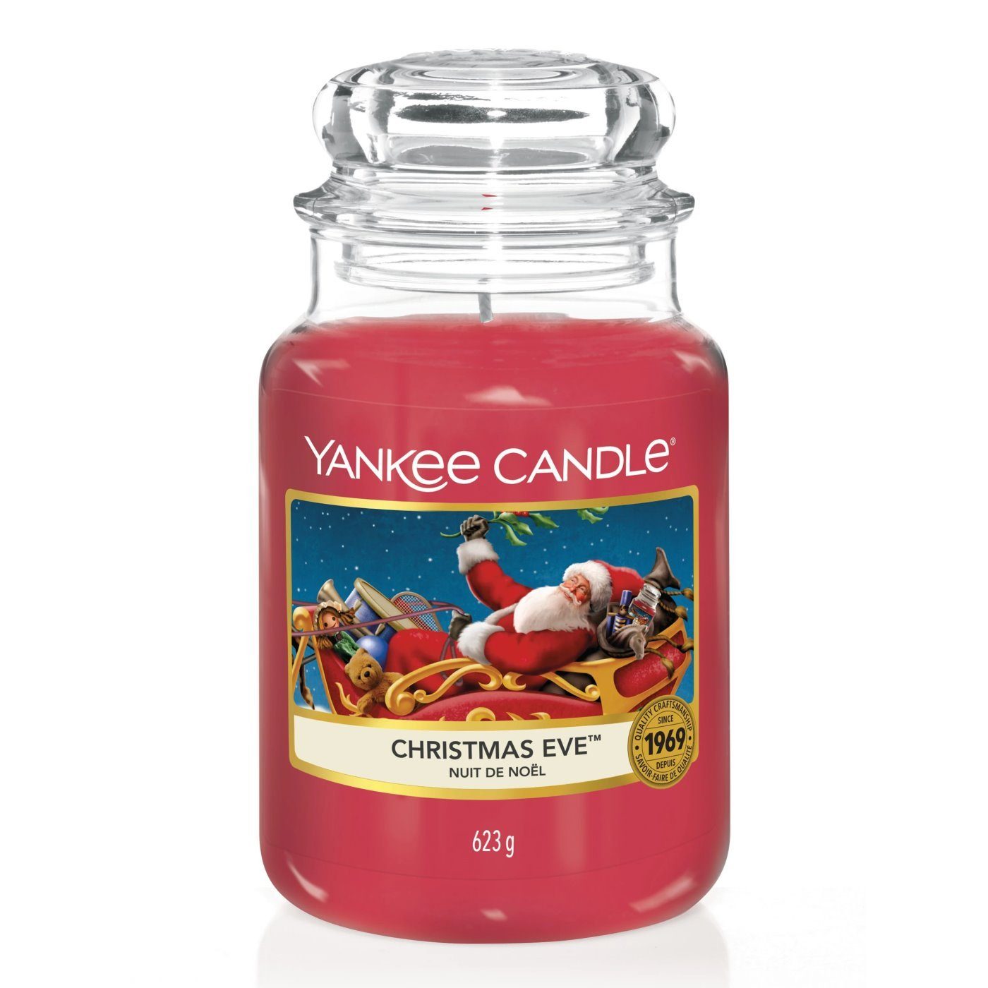 Yankee Candle Duftkerze Christmas Eve 623g - Duftkerze im Glas - 1 Stück