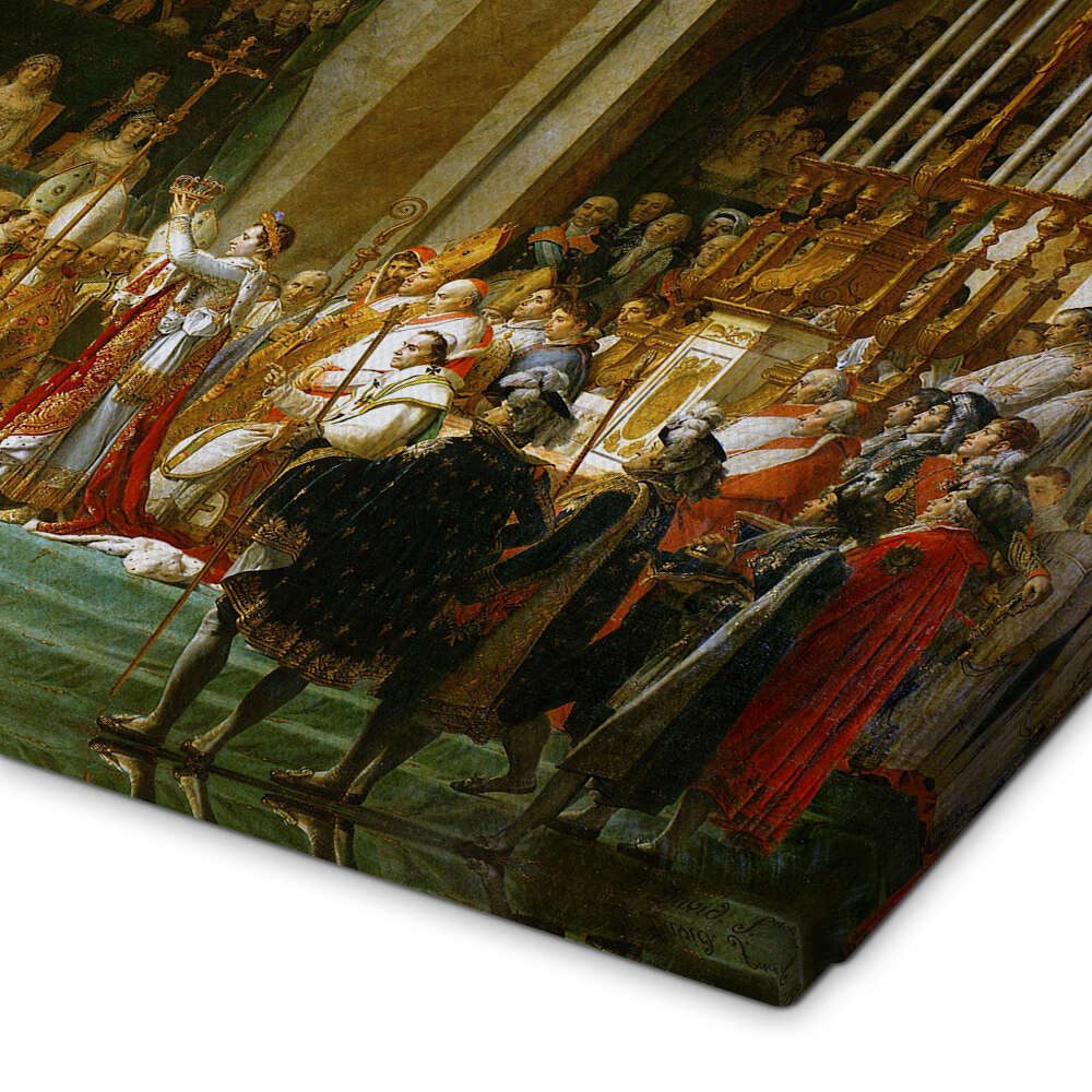 Posterlounge Wandbild Die Krönung Napoleons, Jacques-Louis David, erhältlich als Poster, Leinwandbild, Wandsticker oder Acrylglasbild