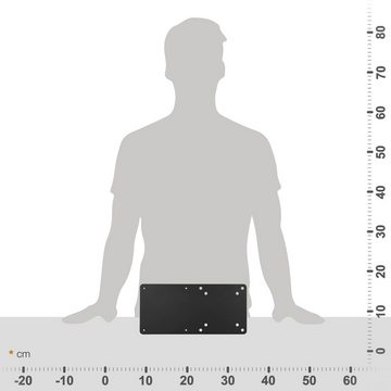 RICOO F0211 Halterungszubehör, (Adapter für Thin-Client Intel NUC Mini PC Computer an Monitorhalterung)