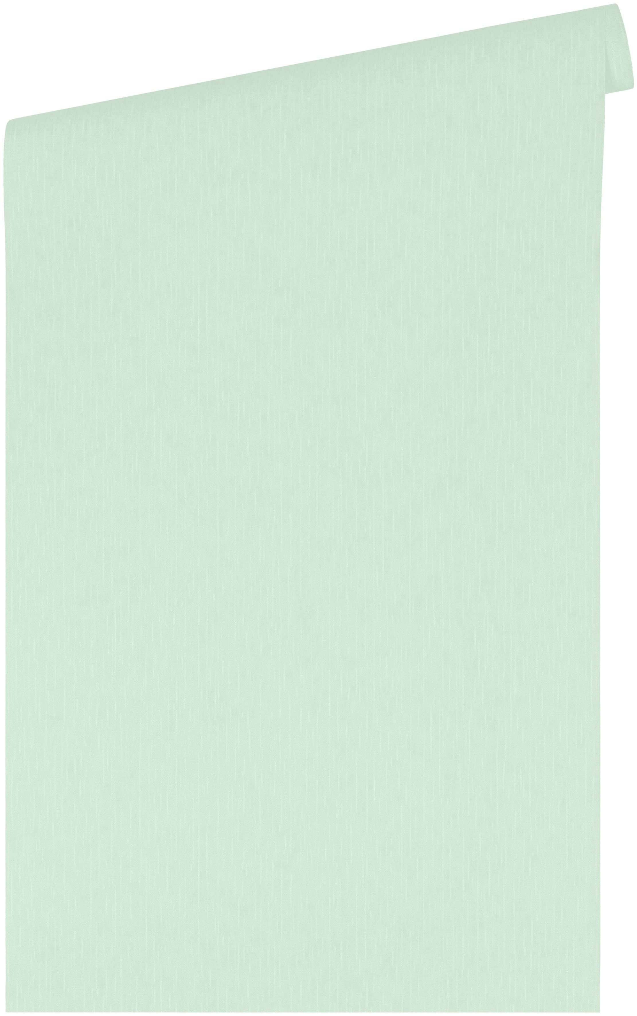Uni, glänzend, Versace strukturiert, 5 strukturiert leicht Wallpaper leicht St), Vliestapete Versace (1 mint/grün leicht