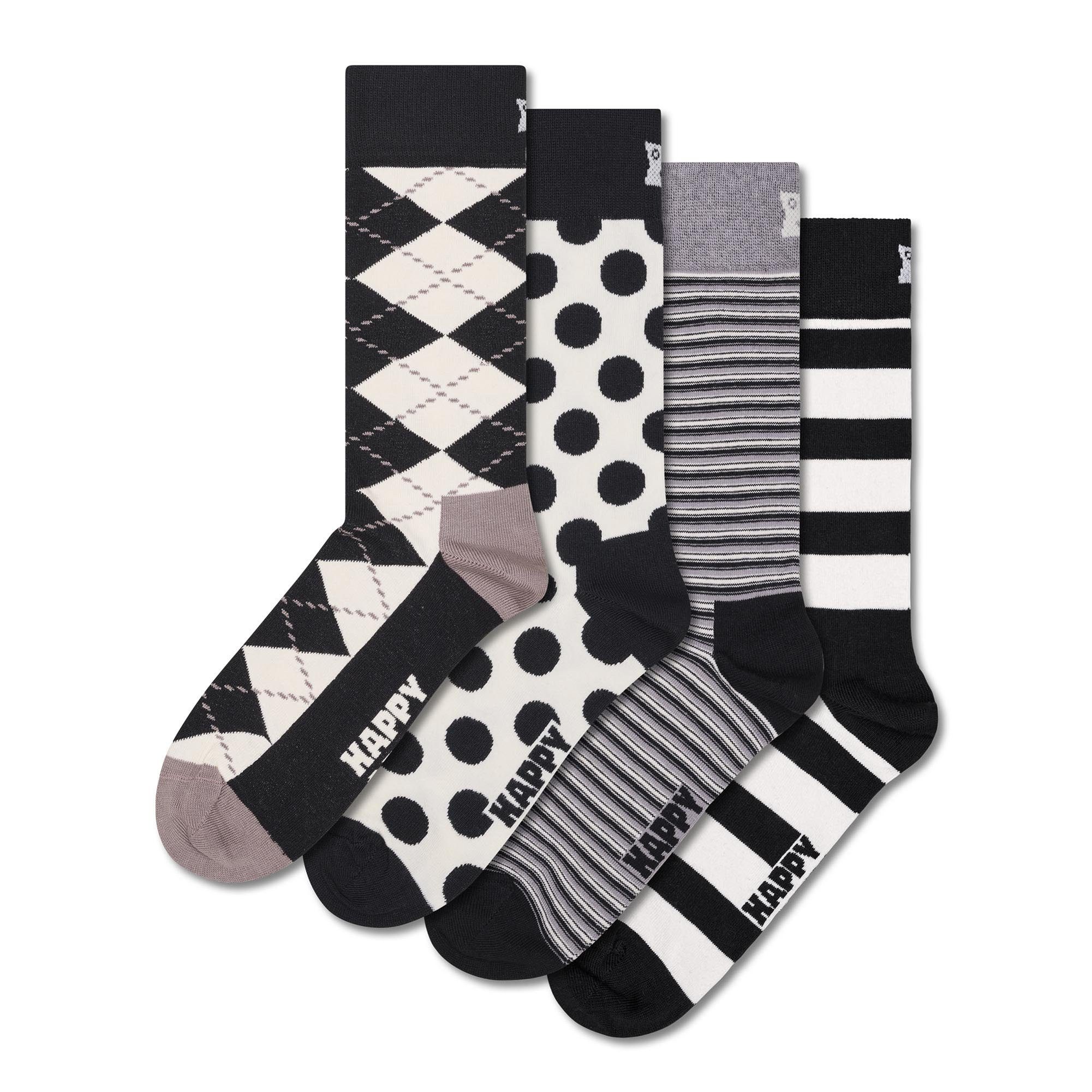 Happy Socks Kurzsocken Unisex Socken 4er Pack Baumwolle (Packung, 4er Pack) günstig online kaufen