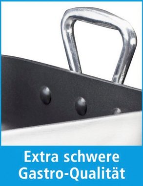 GSW Bräter Gastro AluTherm®, Aluminium (1-tlg), Gastro-Qualität, langlebiger VITAFLON® EXTRA Antihaft-Versiegelung