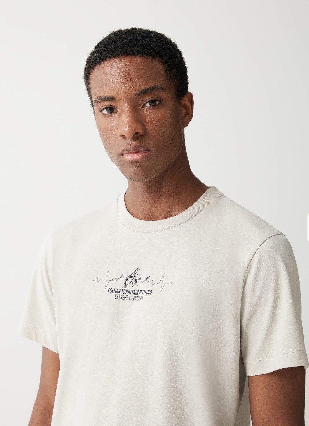 Colmar T-Shirt Follower (Polyester/Baumwolle) sandbraun Herren