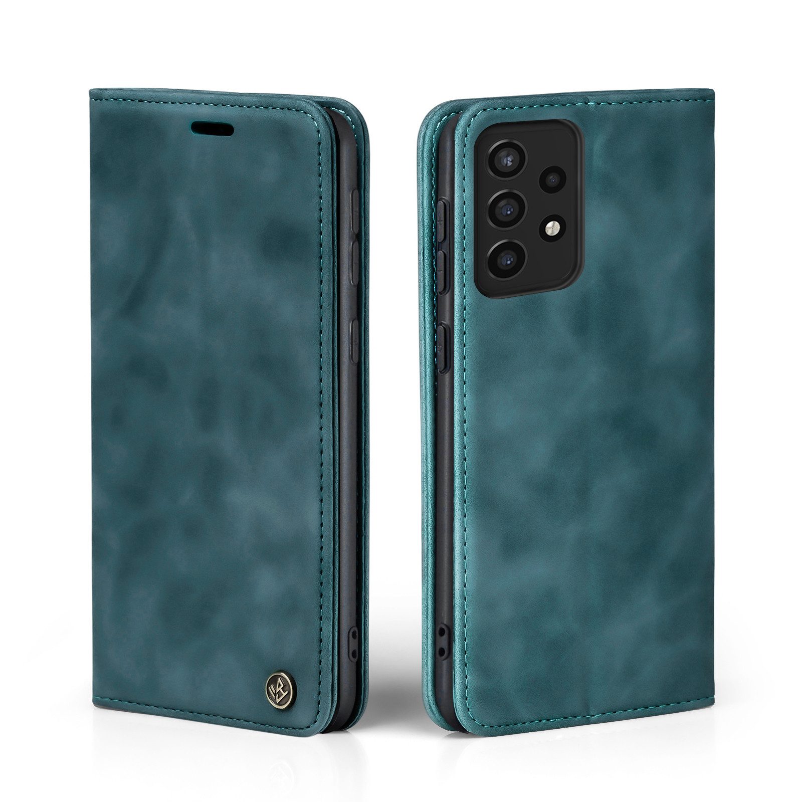Tec-Expert Handyhülle Tasche Hülle für Samsung Galaxy A72 6.7 Zoll, 6.7, Cover Klapphülle Case mit Kartenfach Fliphülle aufstellbar