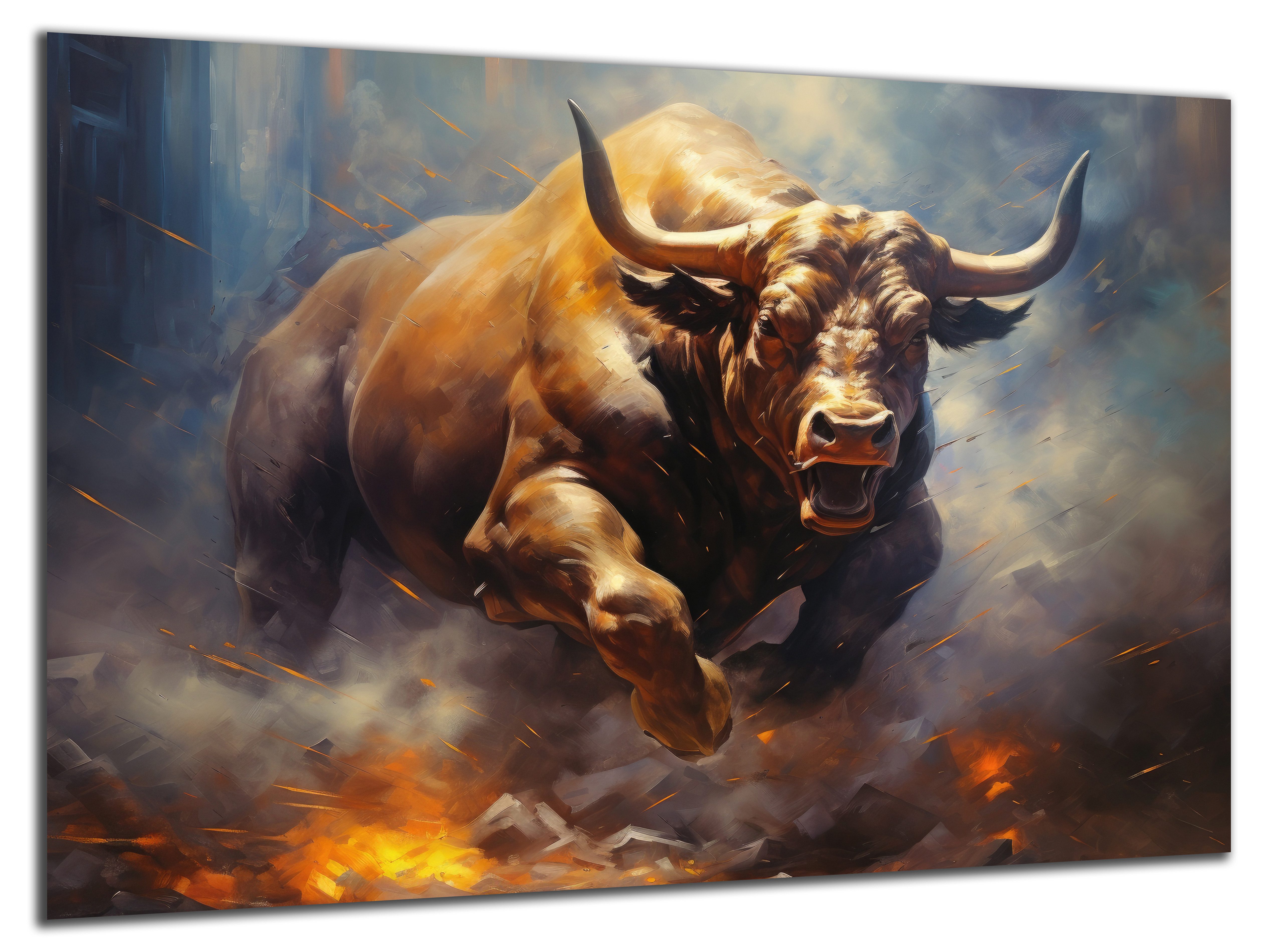 DARO Design Leinwandbild Modern Abstrakt Wandbilder günstig online kaufen