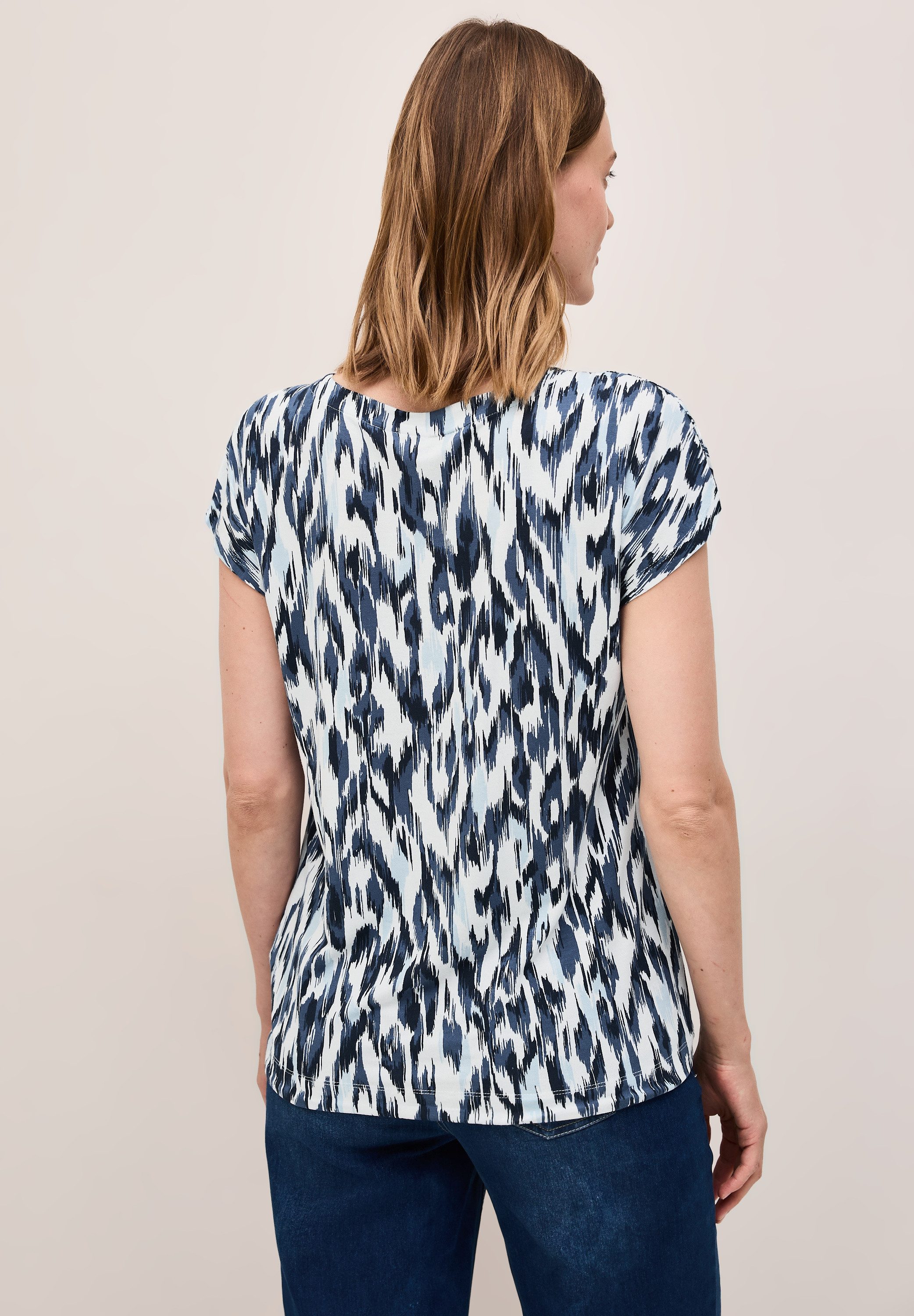 CECIL Print-Shirt aus strecthigem Viskosematerial günstig online kaufen