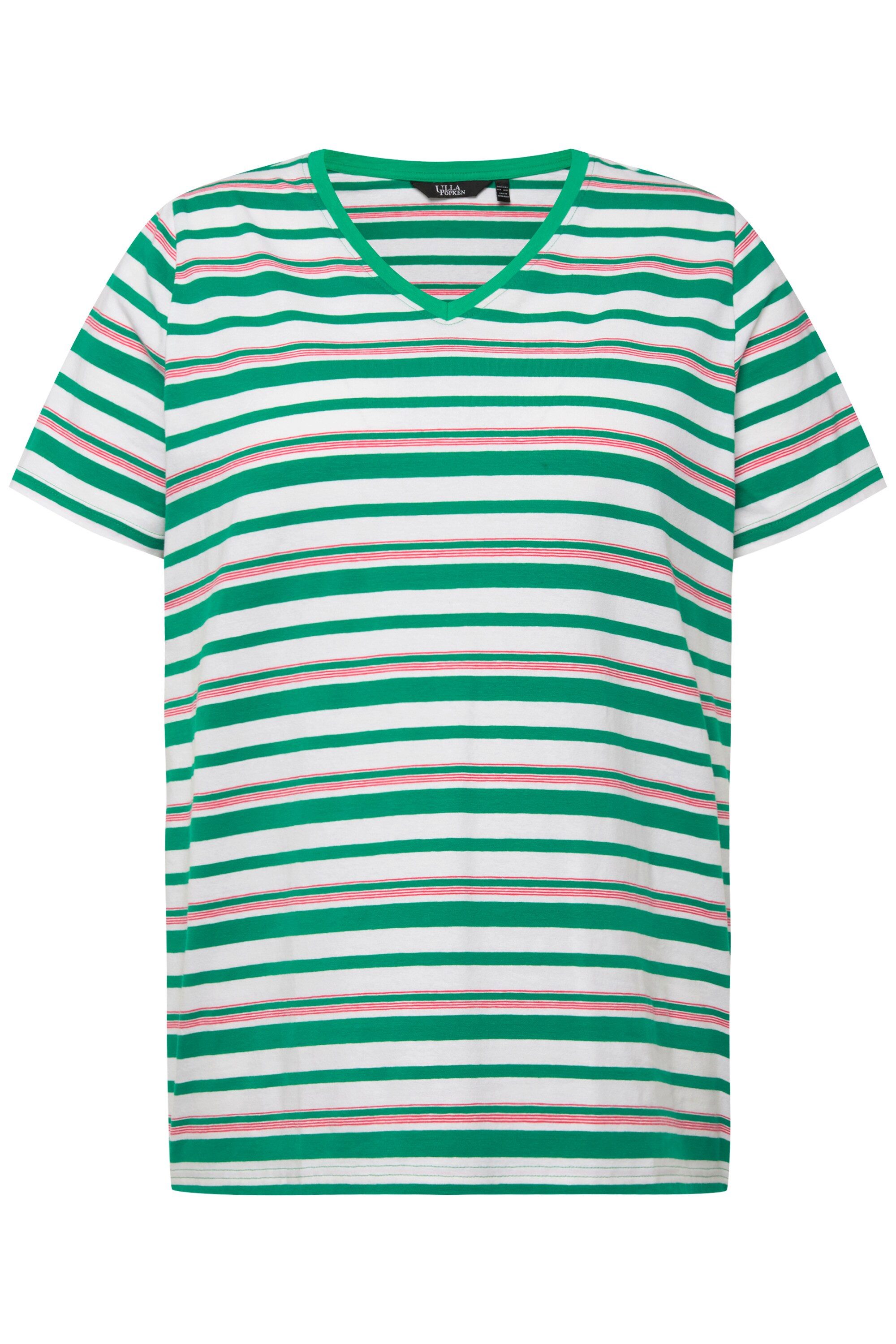 Ulla Popken T-Shirt Shirt Ringel Classic günstig online kaufen